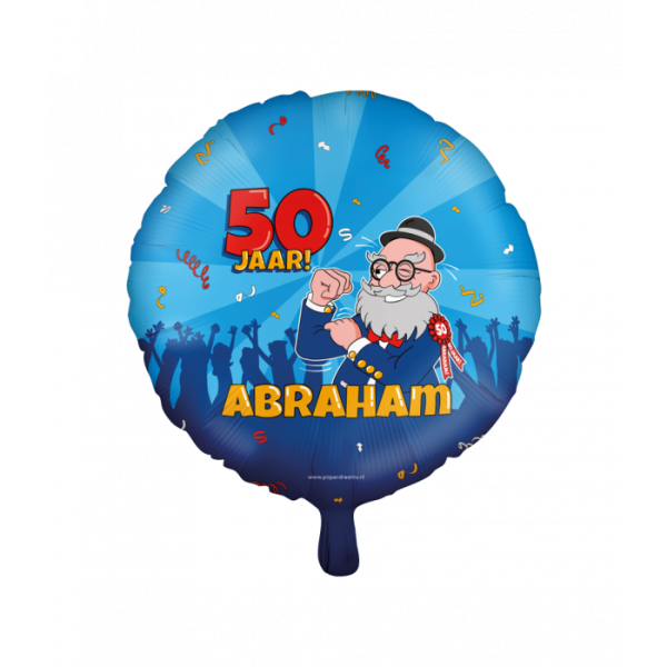 Helium Ballon Folieballon Abraham Cartoon 45cm