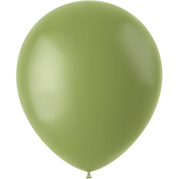 Latex Ballonnen Olive Green